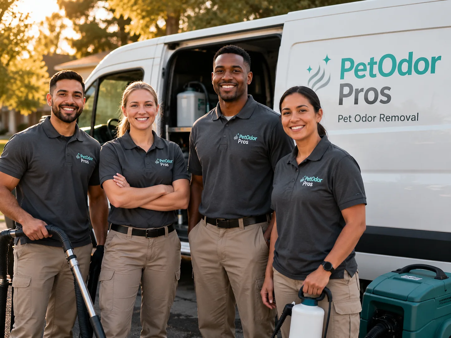 Pet Odor Removal team serving Greenview, CA